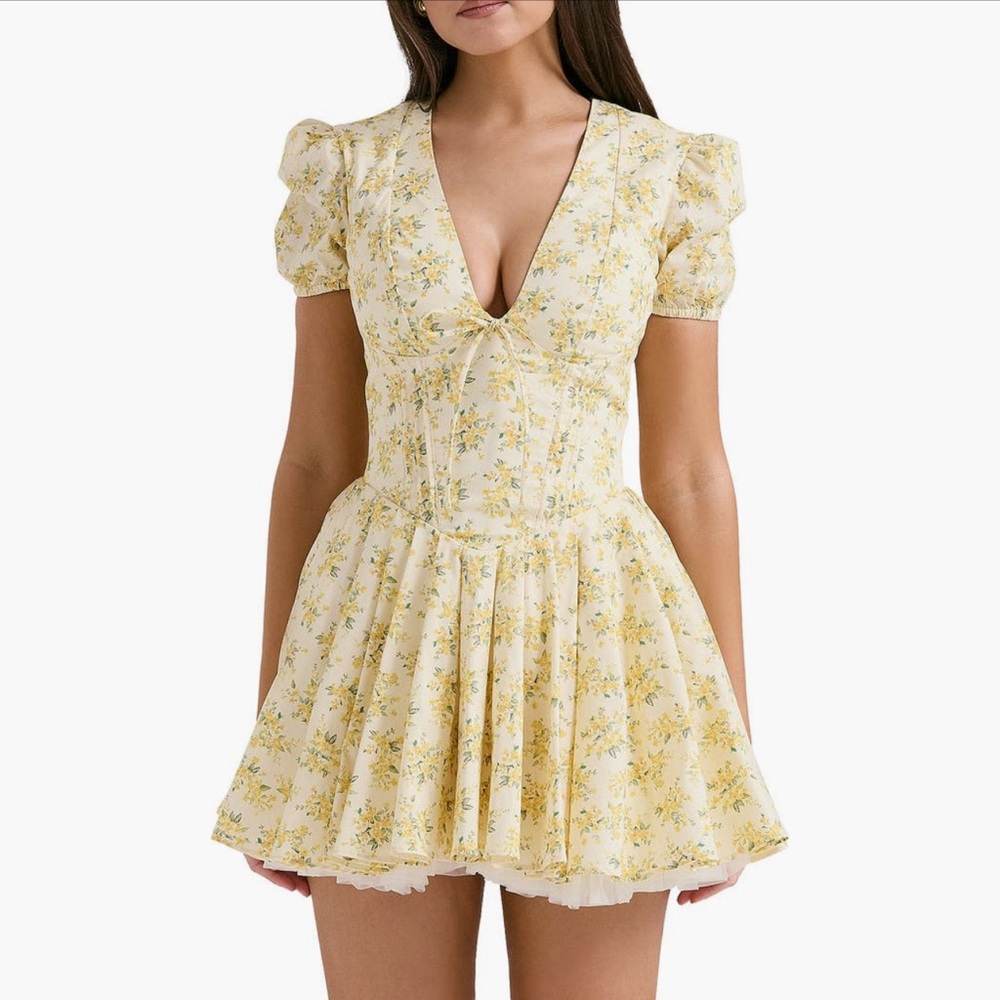 House of cb dress Imani Floral Minidress